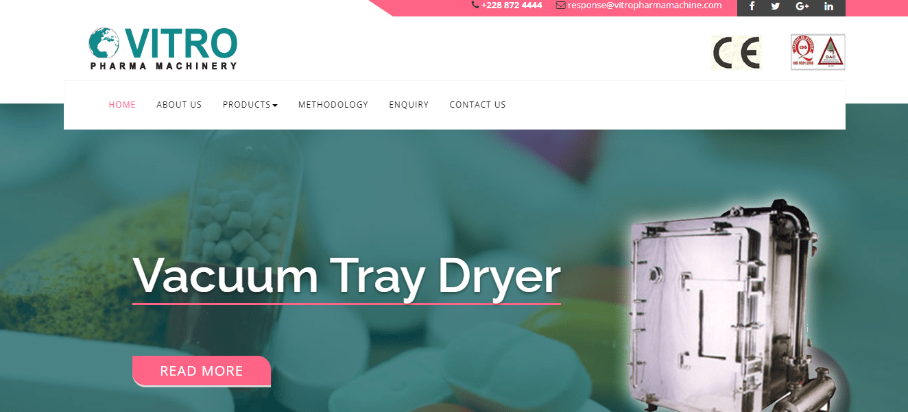 Vitro Pharma Machinery